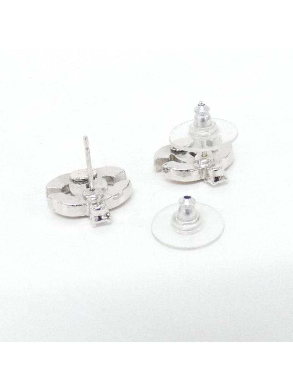 Chanel Earrings Silver - Picture 5 of 5